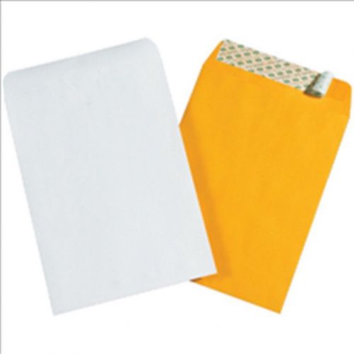 Envelopes 6 x 9 Open End Self Seal 5000/lot 28# White Kraft Paper