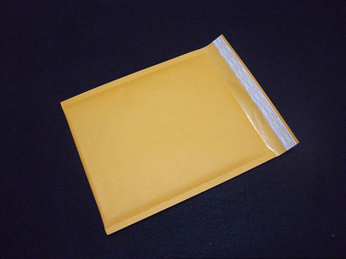 ES 10X 5.1x9+1.5&#034; Kraft paper Bubble Bag Padded Envelopes Mailers Yellow Bags CA