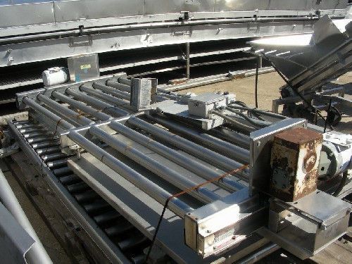 S/s powered-conveyor pallet scale system for sale