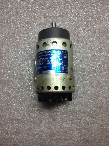 (K2-1) EASTERN AIR DEVICES INC H3AA-U2-3 HYSTERESIS SYNCHRONOUS MOTOR