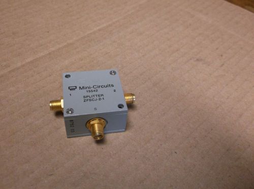 Mini Circuits ZFSCJ-2-1 Power Splitter/Combiner ***NOS!***
