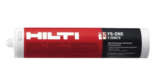 Hilti FS-ONE 259579 High Performance Intumescent Firestop Sealant 10.1oz
