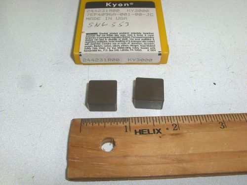 Kennametal sng-553 ceramic inserts (5 pcs) for sale