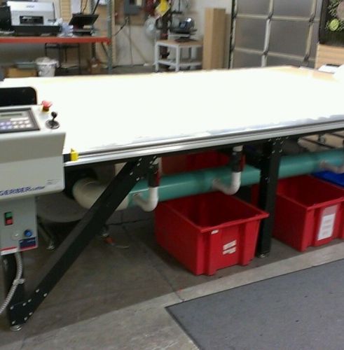 Gerber Cutting Table and Tukatech Digitizer and Software