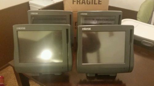 Micros pos workstation , lot of 4 for sale