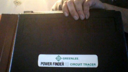 GREENLEE POWER FINDER 2007 CIRCUIT TRACER