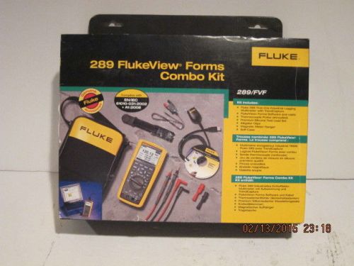 Fluke-289/fvf, flukeview forms combo kit, free shipping new sealed package!!!! for sale