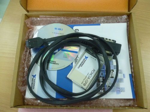 NI PCMCIA GPIB Card &amp; 2-Meter Latching  Tested ** FREE SHIPMENT **