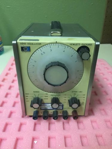 HP 204D Audio Oscillator