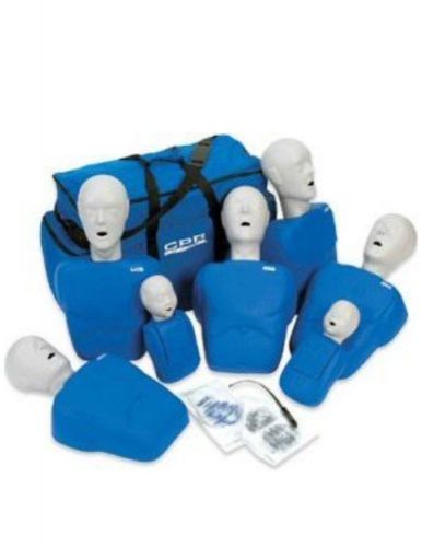 Brand new nasco tpak 700 cpr prompt 7-pack training manikins #lf06700u for sale