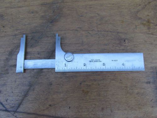 The L. S. Starrett Co Pocket Slide.Calipers No. 425 Machinist Tool MAde In USA