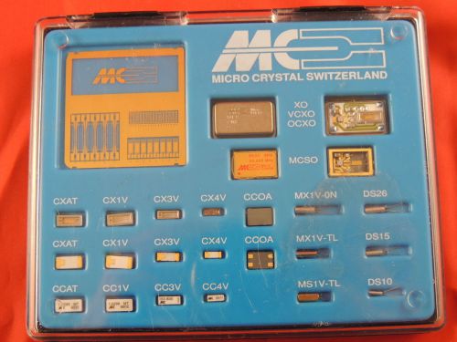 New Micro Crystal Switzerland Tuning Fork Oscillator Kit Swatch Watch 24 Pieces