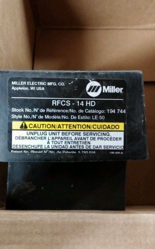 Miller RFCS-14HD Foot Pedal For Tig Welder