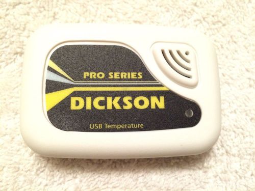 Dickson temperature usb data logger model sp125 with instructions for sale