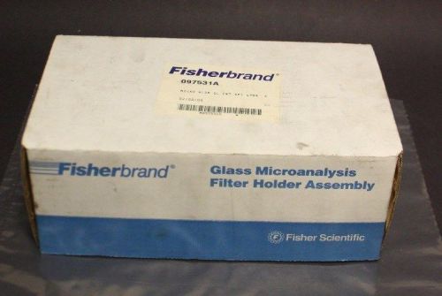 NEW - Fisherbrand FISHER SCIENTIFIC 097531A MICROANA HLDR GL FRIT SPT 47MM (B10)