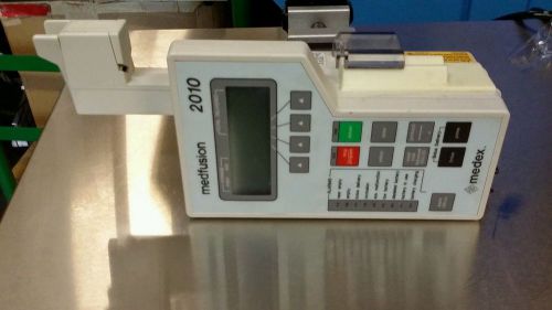 Medex Medfusion 2010 Syringe Infusion Pump as Pictured..no power supply included
