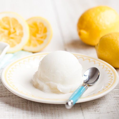 Lemon Ice Cream Sorbet Recipe Delicious For Taste