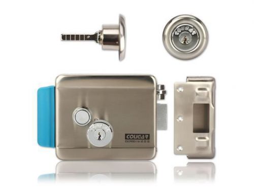 COUGAR  12 VOLT D.C. ELECTRIC DOOR LOCK. U.S.A. SHIPPING - NOW IN STOCK!