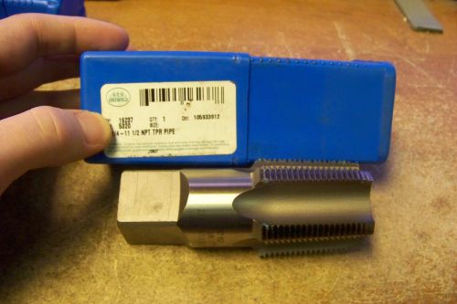 New greenfield 16237, 1e316 tap pipe taper 1-1/4 -11 for sale