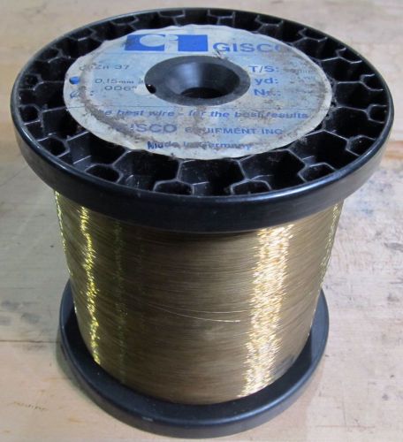 Gisco EDM Wire, CuZn 37, .15mm / .006&#034;