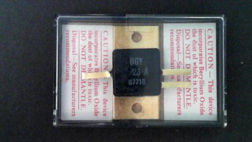 Bgy23a rf gold plated semiconductor module (philips) original nos for sale