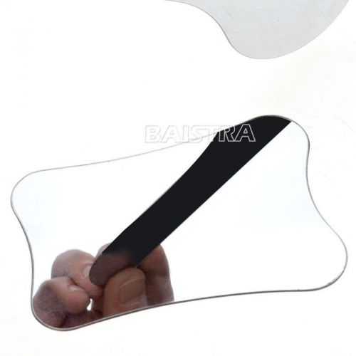 Dental 1 side oral photographic mirror adult jaw side stainless steel for sale