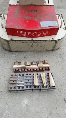 Edco electric dual head concrete grinder ( good working condition ) for sale