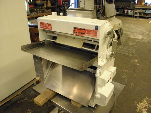 ACME MRS-11 MRS11 DOUBLE PASS TABLE TOP PIZZA DOUGH BAKERY BREAD ROLLER SHEETER