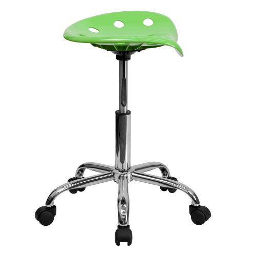 Flash furniture vibrant tractor seat and stool apple green for sale