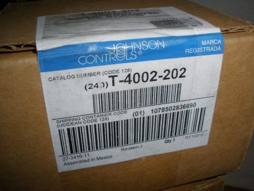 Nib johnson controls t4002-202 reverse acting single temp thermostat for sale