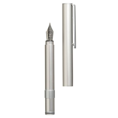 Aluminum Pocket Size Retractable Compact Fountain Pen