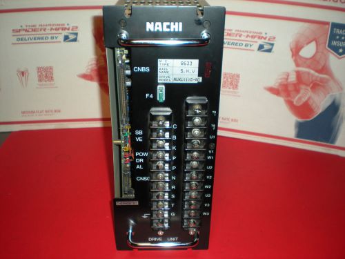 NICE NACHI AUXL111C-AO DRIVE AXIS MC TYPE AMPLIFIER 220V-AC SERVO UNIT