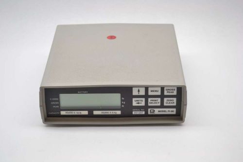 WEIGH-TRONIX FI-90 DILLON 50000 X 10 LB FORCE INDICATOR TEST EQUIPMENT B426370