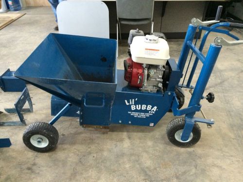 Lil bubba epc concrete curb machine (only 6 hours on machine) for sale
