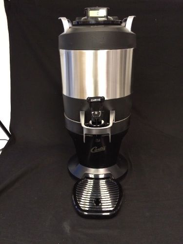 Curtis TFT1G Freshtrac 1 Gal. Thermal Stainless Steel Coffee Server Gravity Pot
