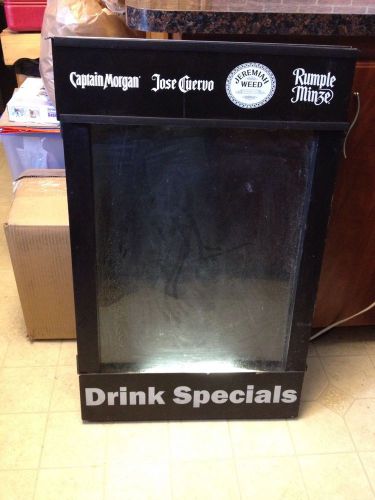 Captain Morgan Bar Restaurant Drink Special Sign Large 21 1/2 X 34