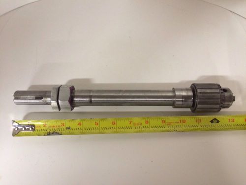 jacobs drill chuck and spindle shaft.