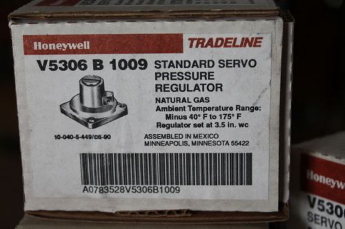 Honeywell * V5306B1009 * Pressure Regulator for natural gas * NEW