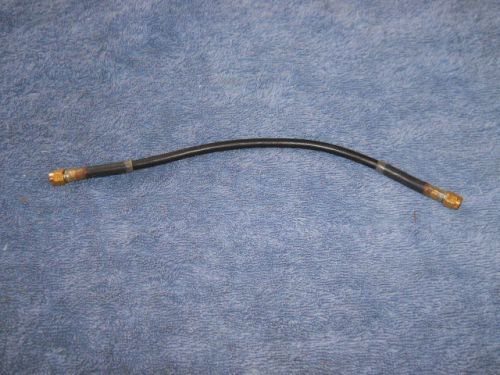 RF Test Patch Cable SMA Male Plug -to- SMA Male Plug, RG223/U, 50 Ohms, 9&#034; Long