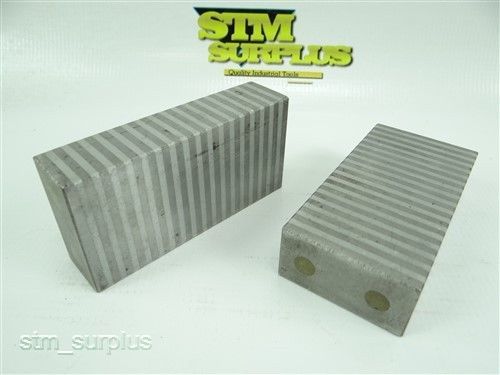 PAIR OF MAGNETIC PARALLEL BLOCKS STANDARD POLE TYPE 1 X 2 X 4
