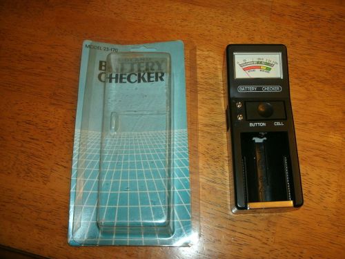 Midland Battery Checker for size D, C, AA, AAA, N OR 9 VOLT Model 23-170