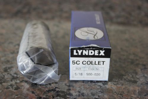 Brand new - lyndex 5c collet - size 5/16&#034;, 500-020 for sale