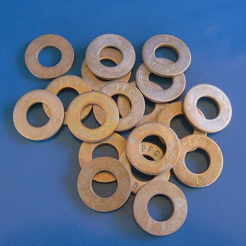Flat washers extra thick g9 hd 5/16&#034; uss 20pc for sale