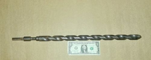 1-1/8 inch milwaukee masonry drill bit (23-3/4 inches long end to end) for sale