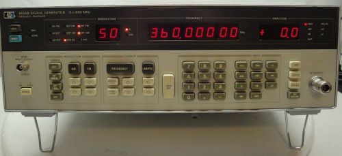 HP AGILENT 8656B  Synthesized Signal Generator, 0.1 to 990 MHz