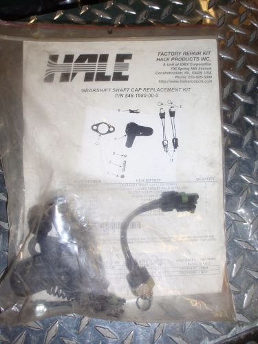 Hale engine pump gearshift shaft cap replacement kit p/n 546-1980-00-0 for sale