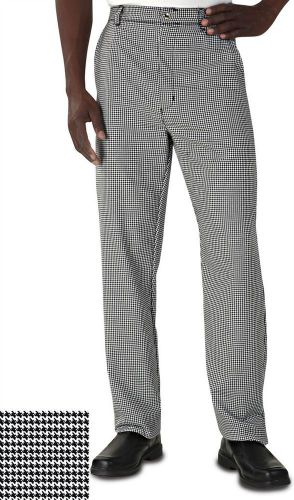 funky fun  Black White Houndstooth 38w X 34L Chef pants