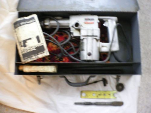 Skil Roto-Hammer 1 1/4&#034; Rotary Hammer Drill model 726  Manual &amp; More!!