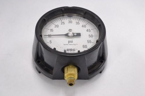 Usg solfrunt pressure 0-60psi 5in 1/4in npt gauge b311744 for sale
