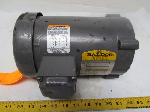 Baldor vm3538-5 ac motor 1/2hp 3phase 230/460v 1725 rpm 56c frame 5/8&#034; output for sale